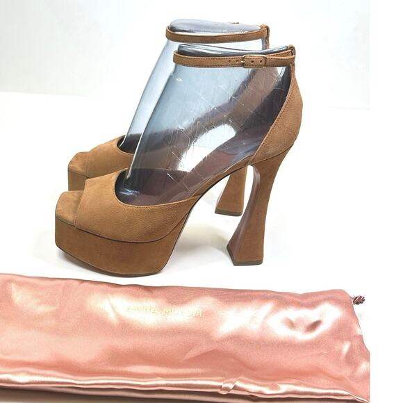 AMINA MUADDI X Browns Bianca 140mm Platform Sandals size 40,5 - Picture 2 of 14